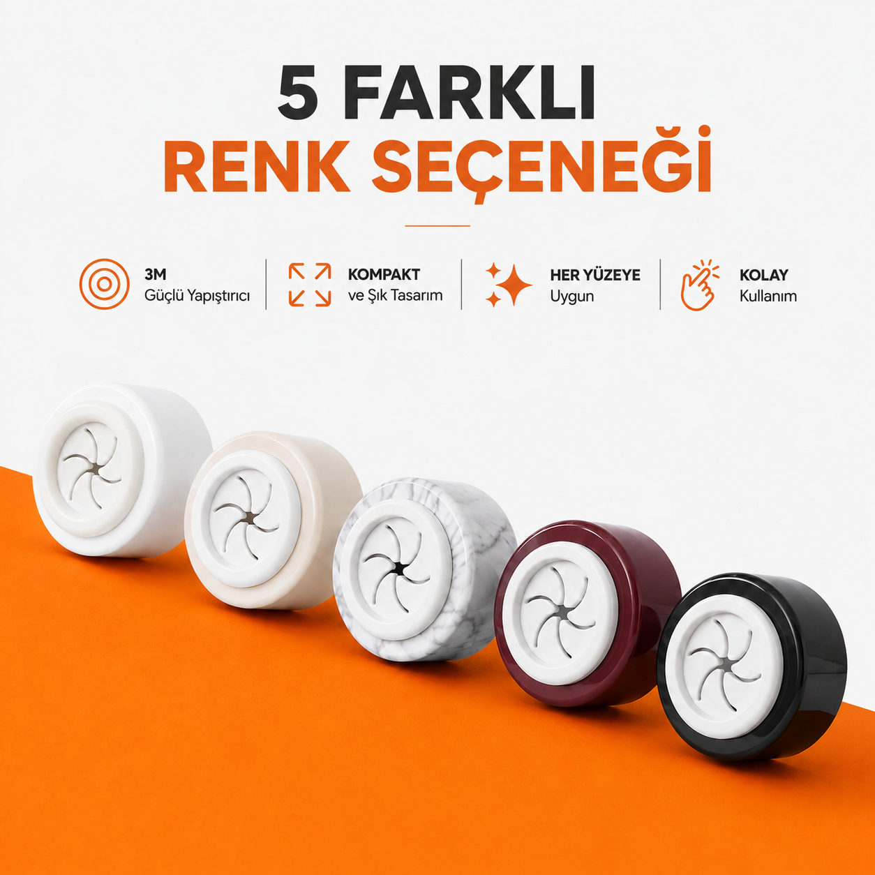 3'Lü Pratik Havlu Tutucu – Mutfak & Banyo
